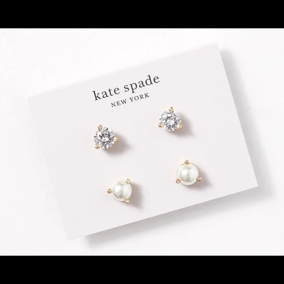 Kate Spade rise and shine stud earrings - Picture 1 of 6
